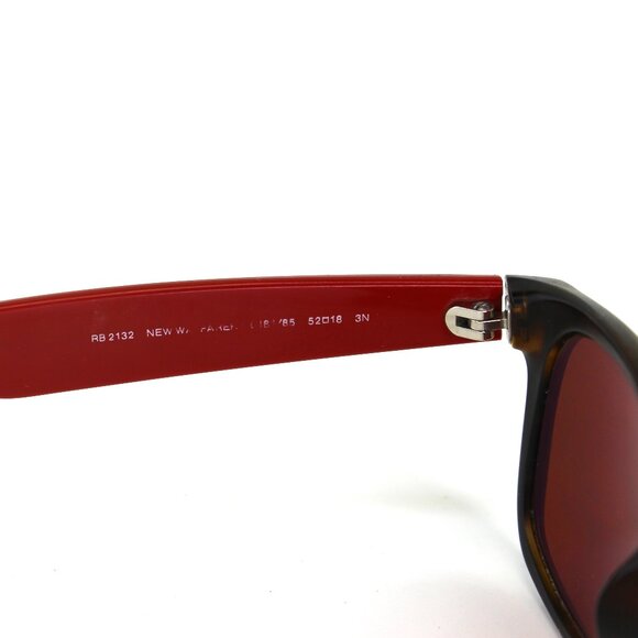 Ray-Ban Black and Red Sunglasses - Picture 4 of 10